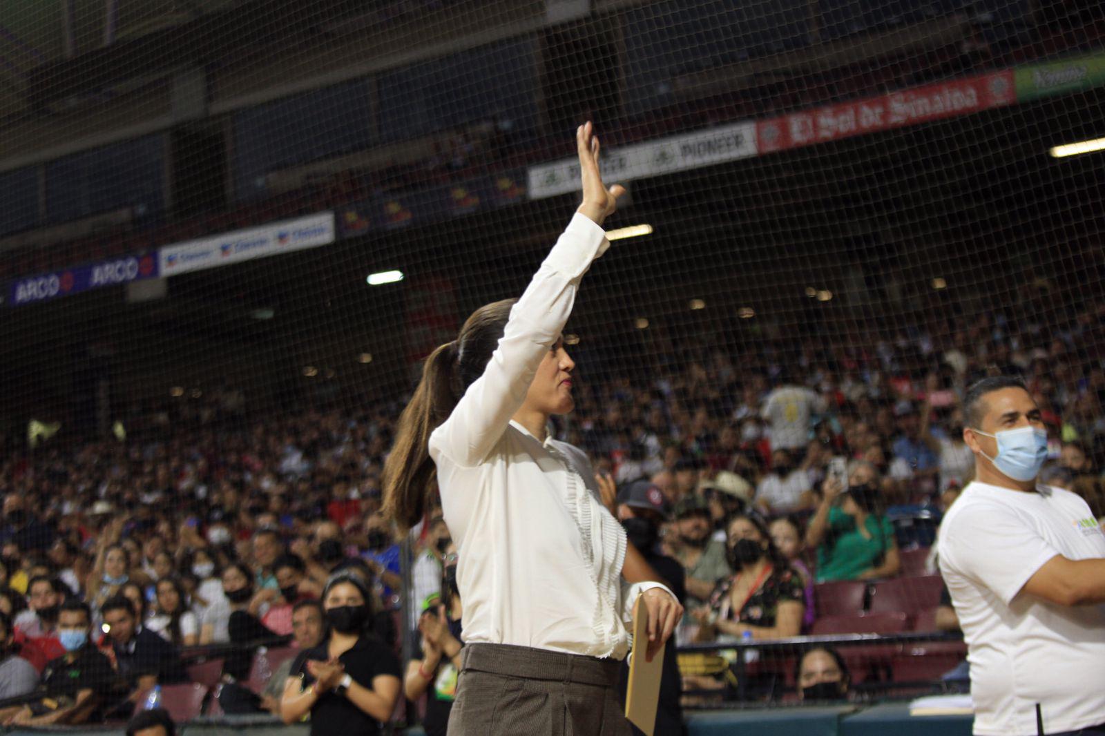 $!Disfruten cada competencia y que nazca ese sueño olímpico: María del Rosario Espinoza