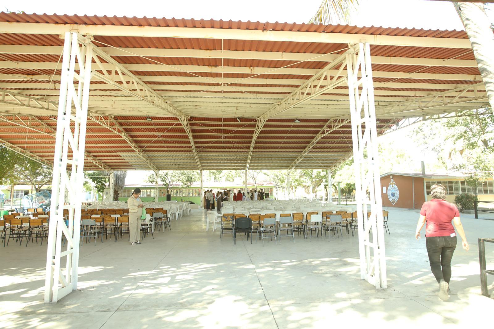 $!Refuerzan seguridad y resguardo en la Secundaria General 3 de Mazatlán por vacaciones