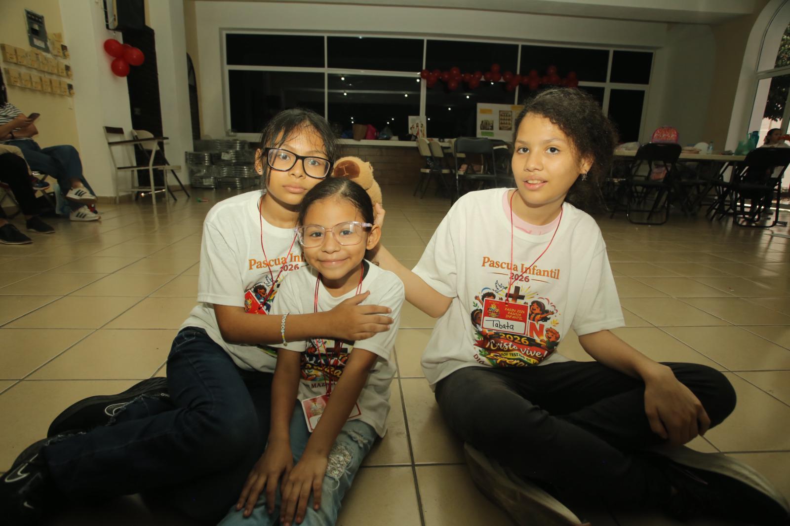 $!Izel Guadalupe Delgadillo, Aitana Delgadillo y Tabatha Adeline Dávalos.