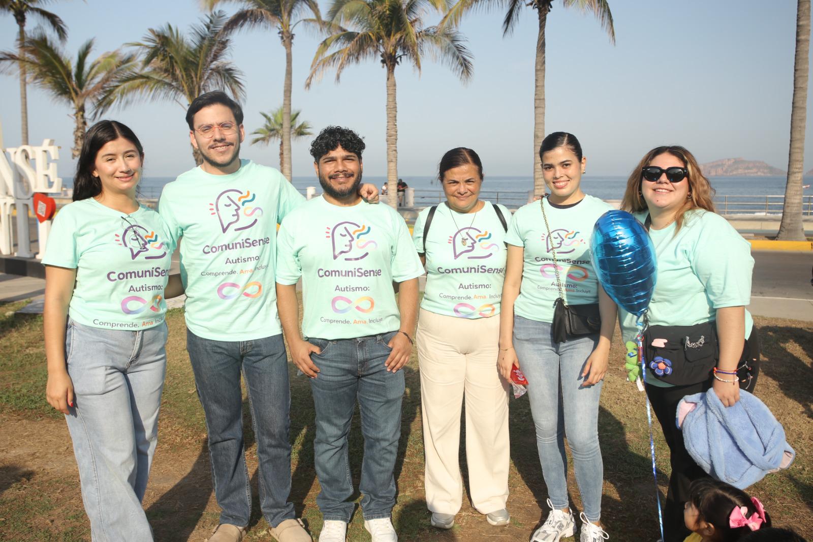 $!ComuniSense se suma a la caminata por la inclusión, promoviendo la conciencia sobre el autismo en Mazatlán.