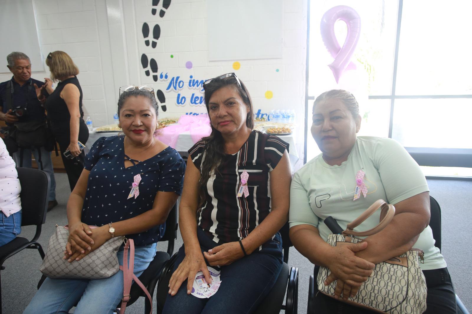 $!Ada Vega, Gabriela González y Lourdes Espinoza.