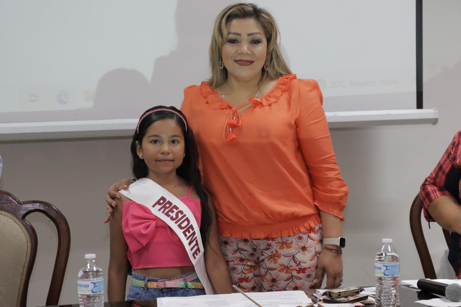 $!Rinde protesta el Cabildo Infantil de Rosario