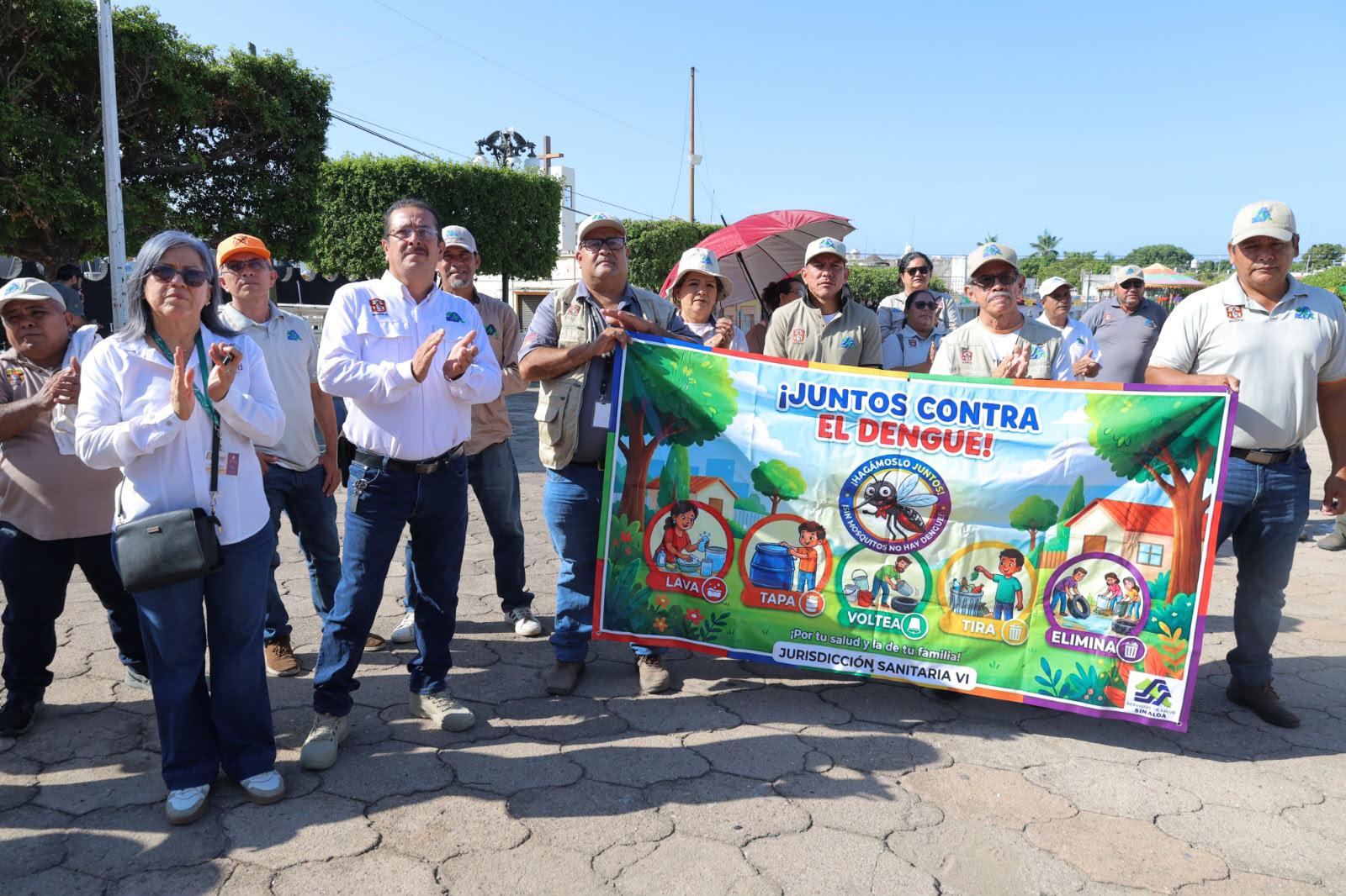 $!Ponen en marcha jornada contra el dengue en Rosario