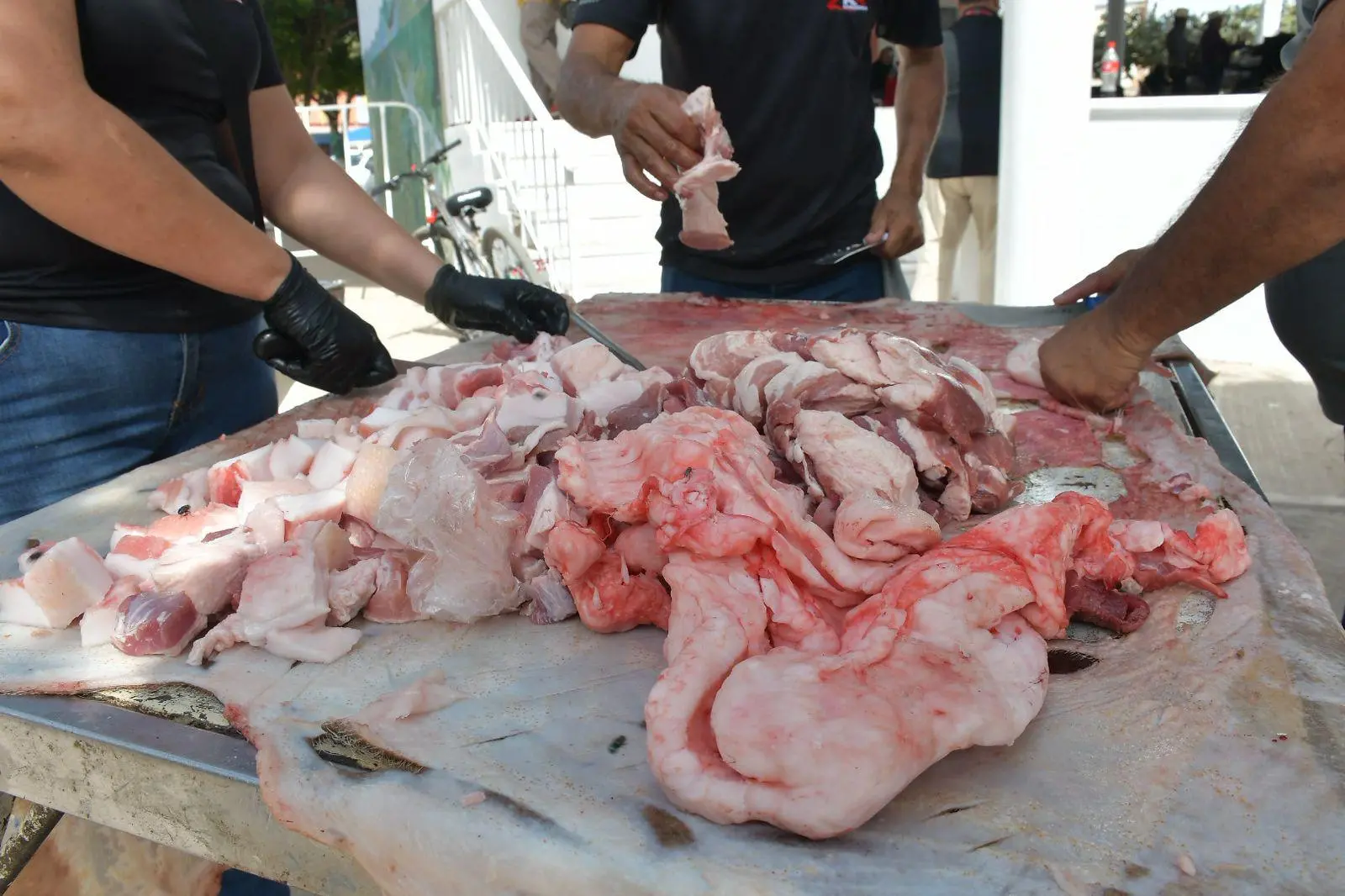 $!Feria del Chicharrón reúne a más de 2 mil personas en La Palma, Navolato