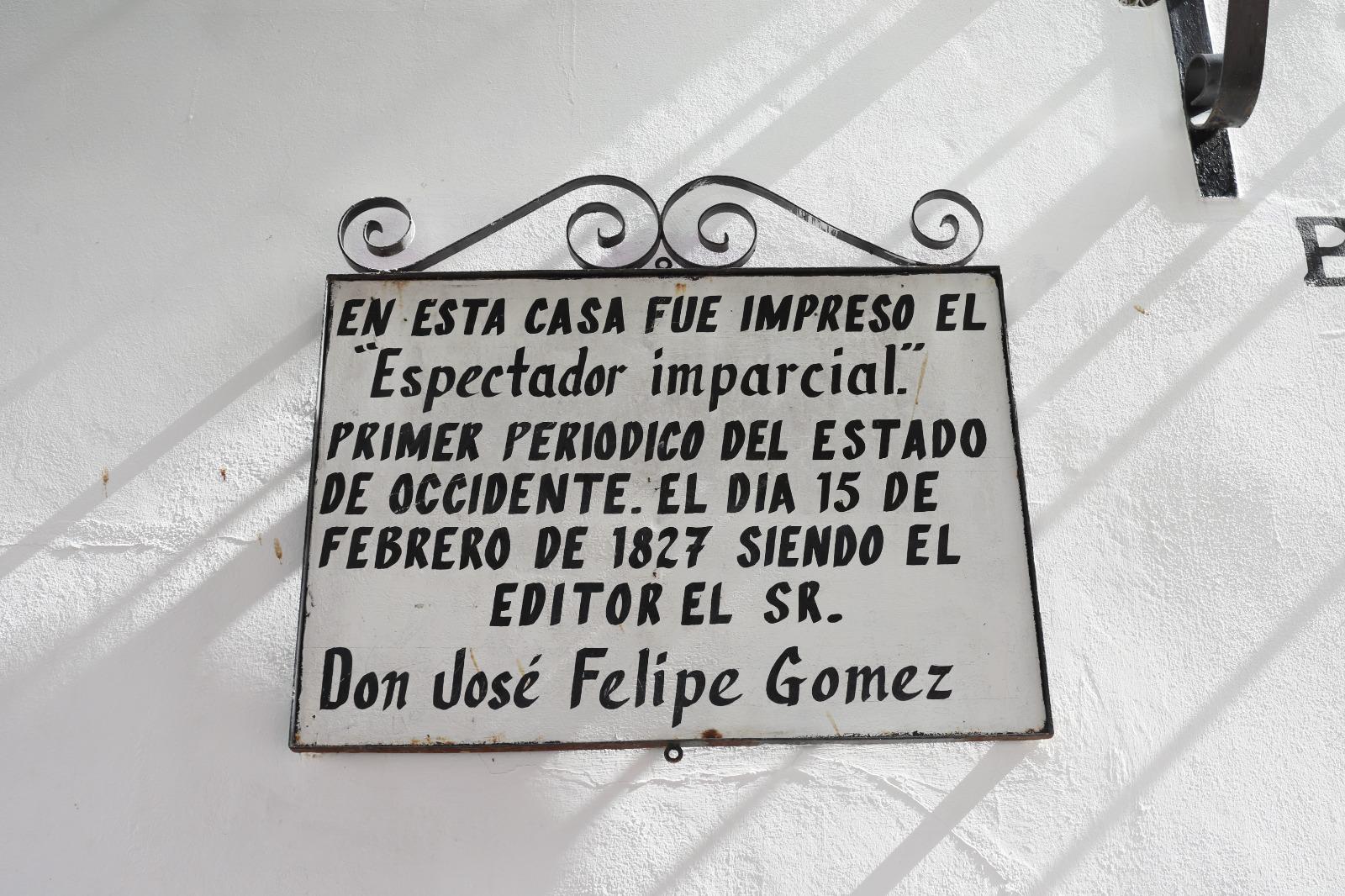 $!Presume Cosalá haber publicado el primer periódico de Sonora y Sinaloa, hace 196 años