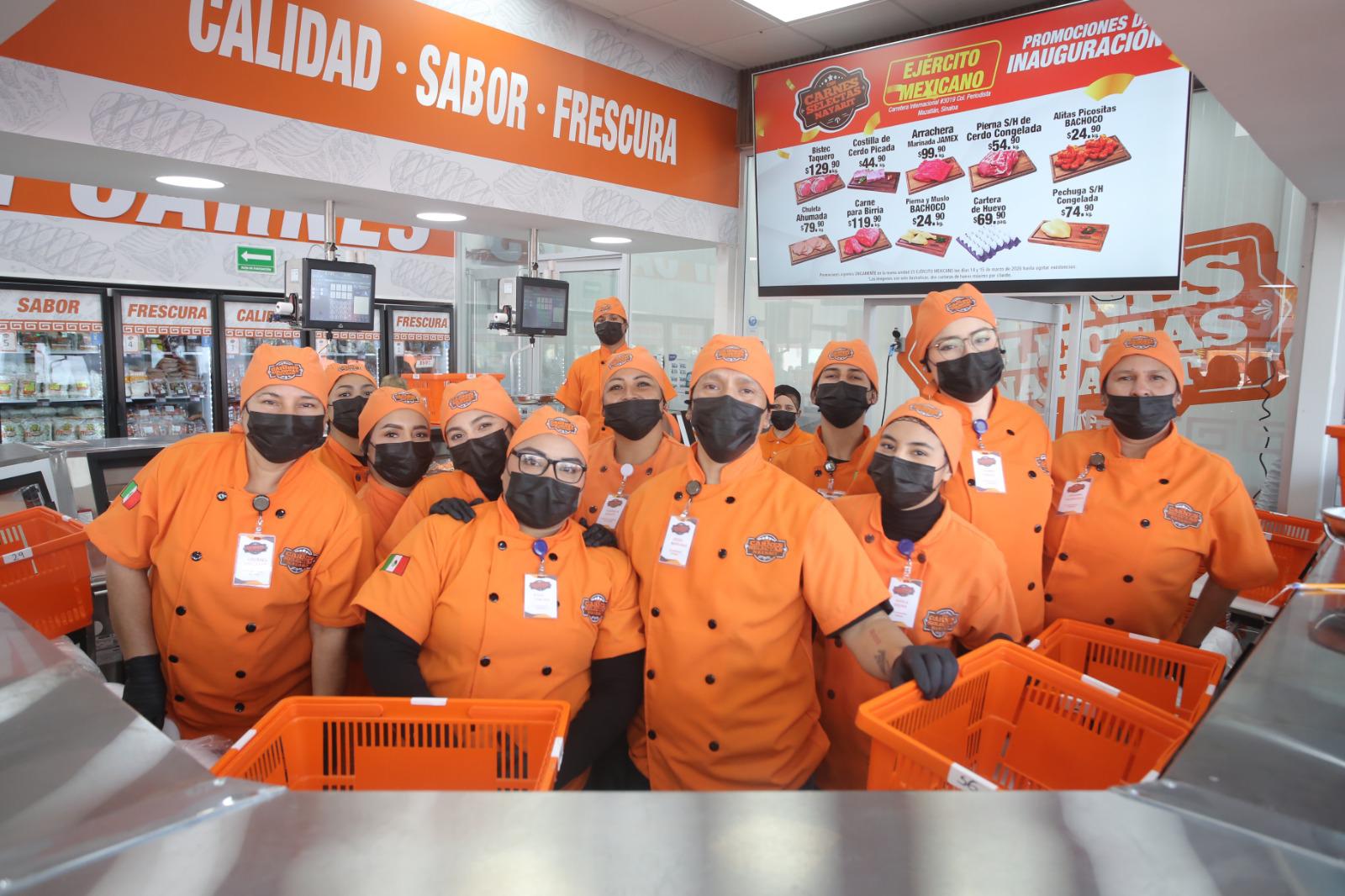 $!Carnes Selectas Nayarit abre su cuarta sucursal en Mazatlán con fiesta y premios