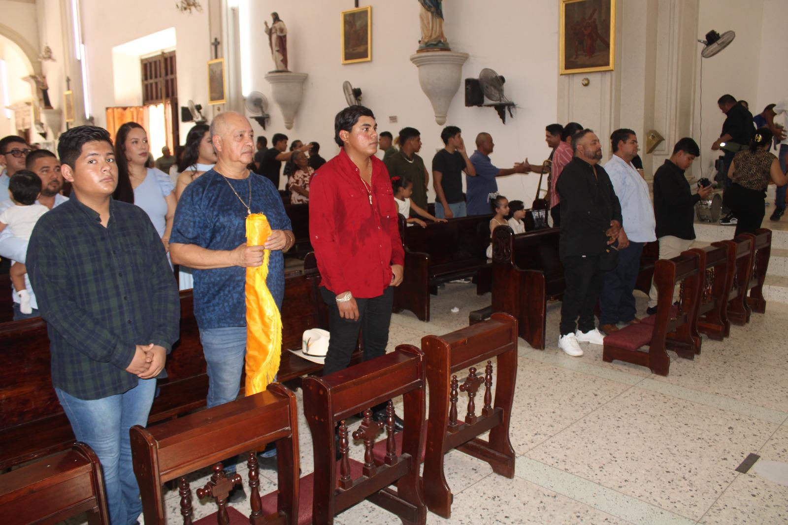 $!Músicos de Rosario celebran a Santa Cecilia con procesión y misa; le piden que haya trabajo