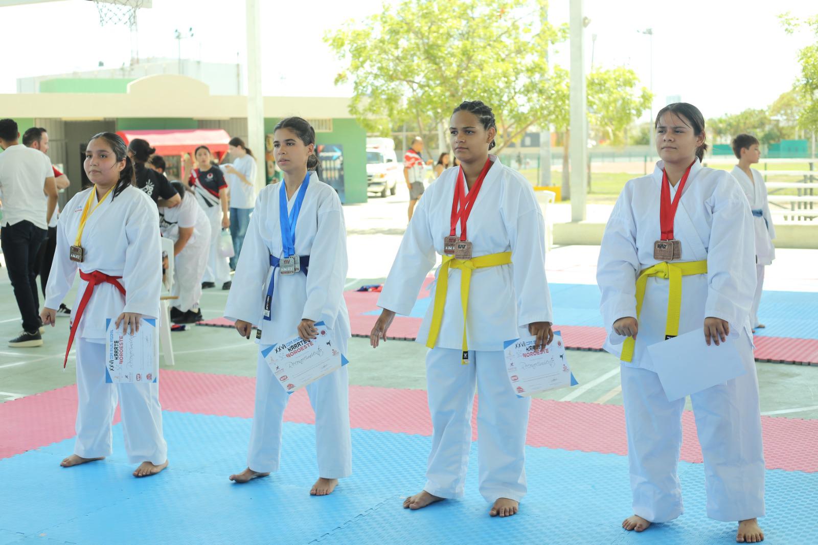 $!Aumenta participación de Copa Anual Regional de Karate Noroeste 2026