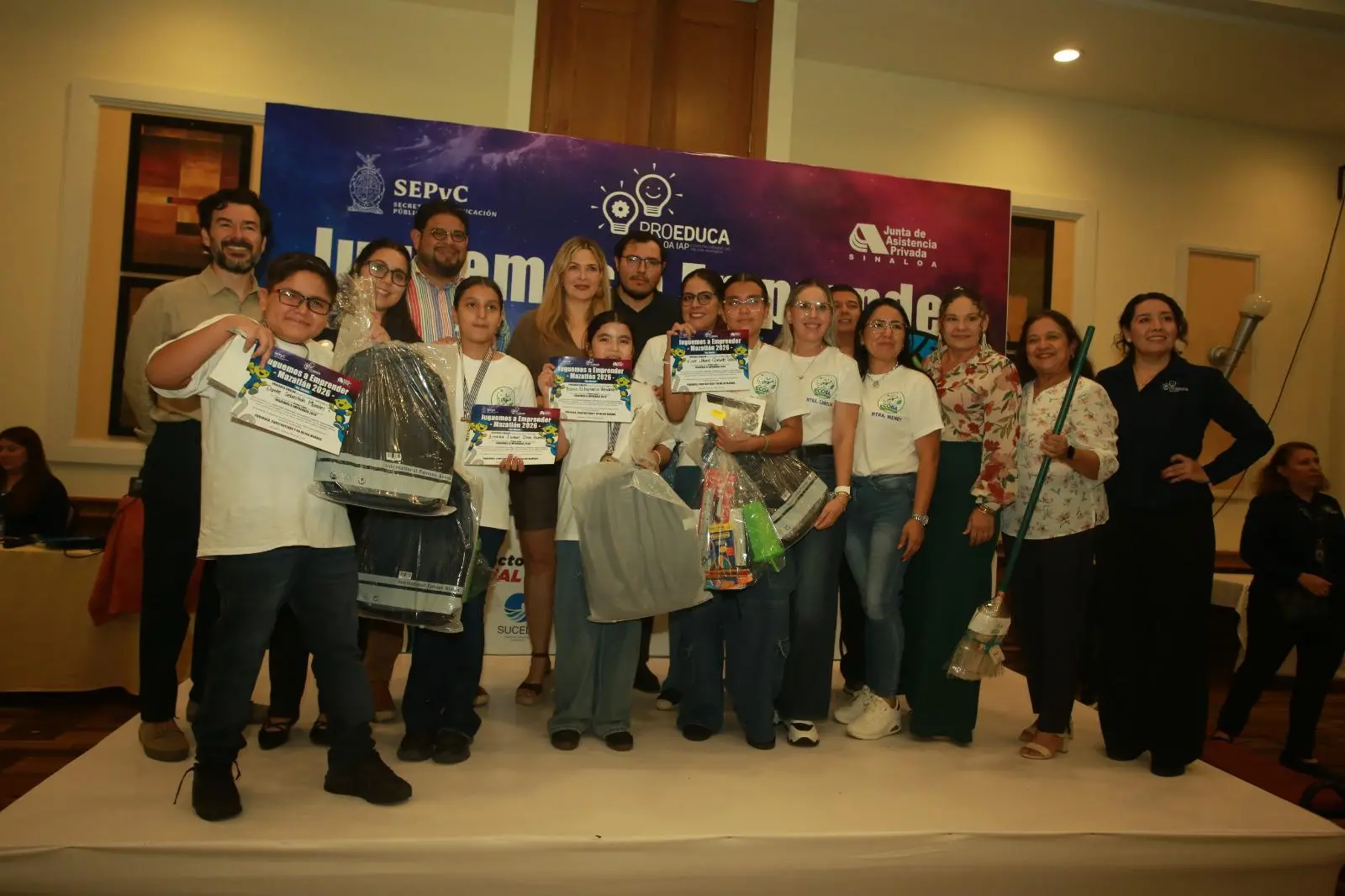 $!Premian proyectos ecológicos e innovadores en nueva edición de ‘Juguemos a Emprender Mazatlán’