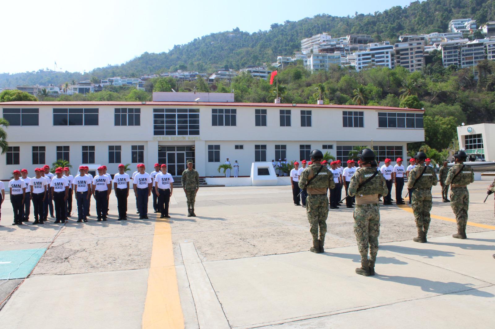 $!Marina realiza Ceremonia de Toma de Protesta y Jura de Bandera del personal de Marineros del Servicio Militar Nacional