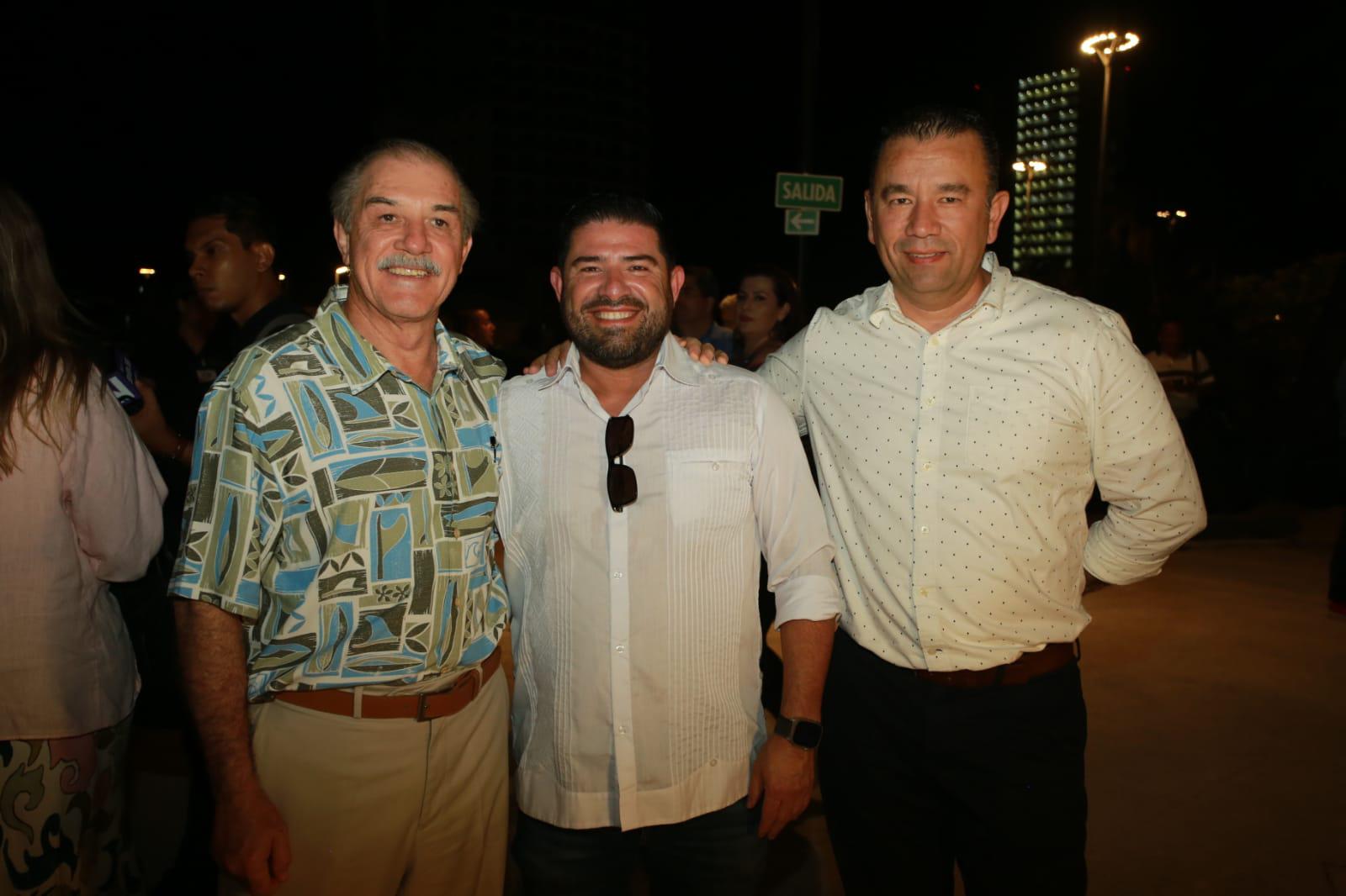 $!Jesús Alberto Humarán, Sergio Lizárraga y Juan Luis Alarcón.