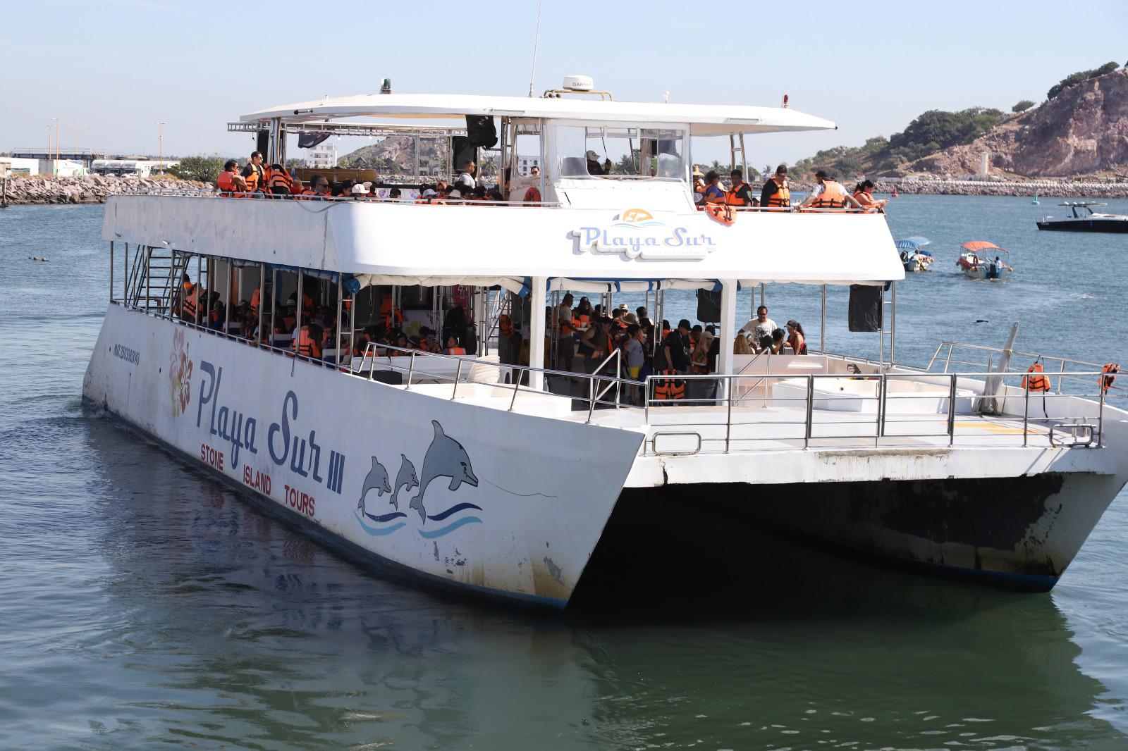 $!Intensifica vigilancia Capitanía de Puerto en catamaranes y servicios náuticos en Mazatlán