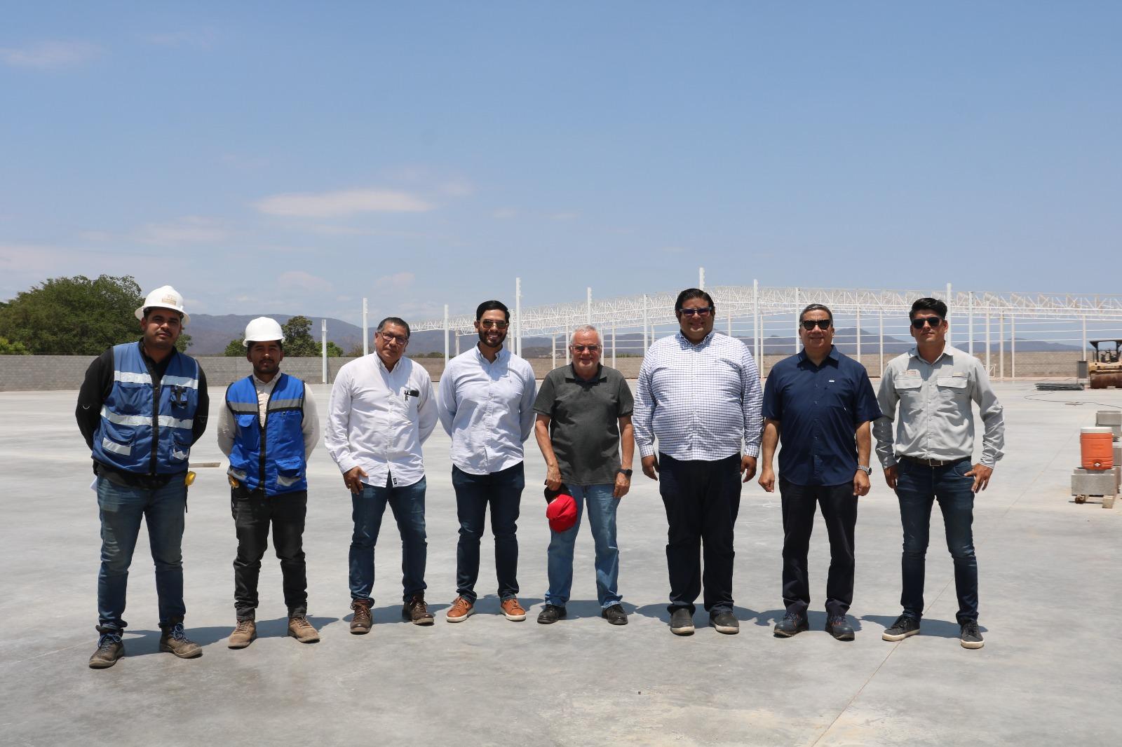 $!Avanza construcción de planta industrial en Escuinapa