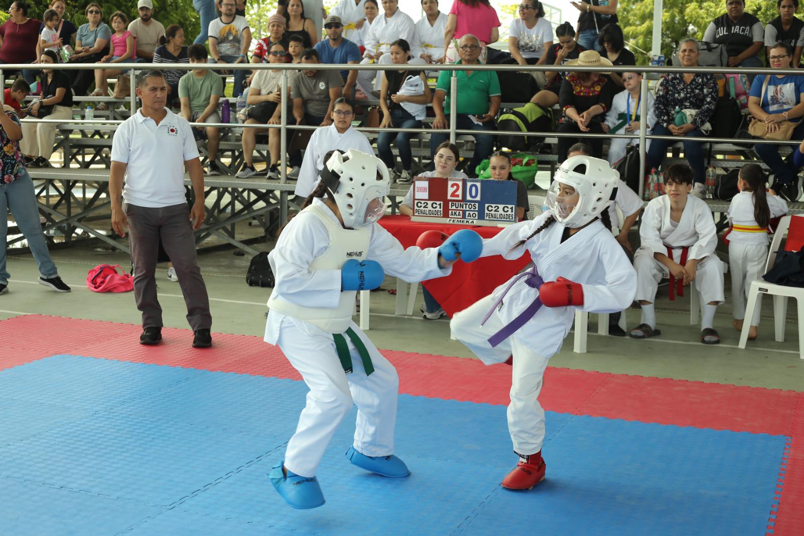 $!Surgen primeros campeones de Copa Regional de Karate Noroeste