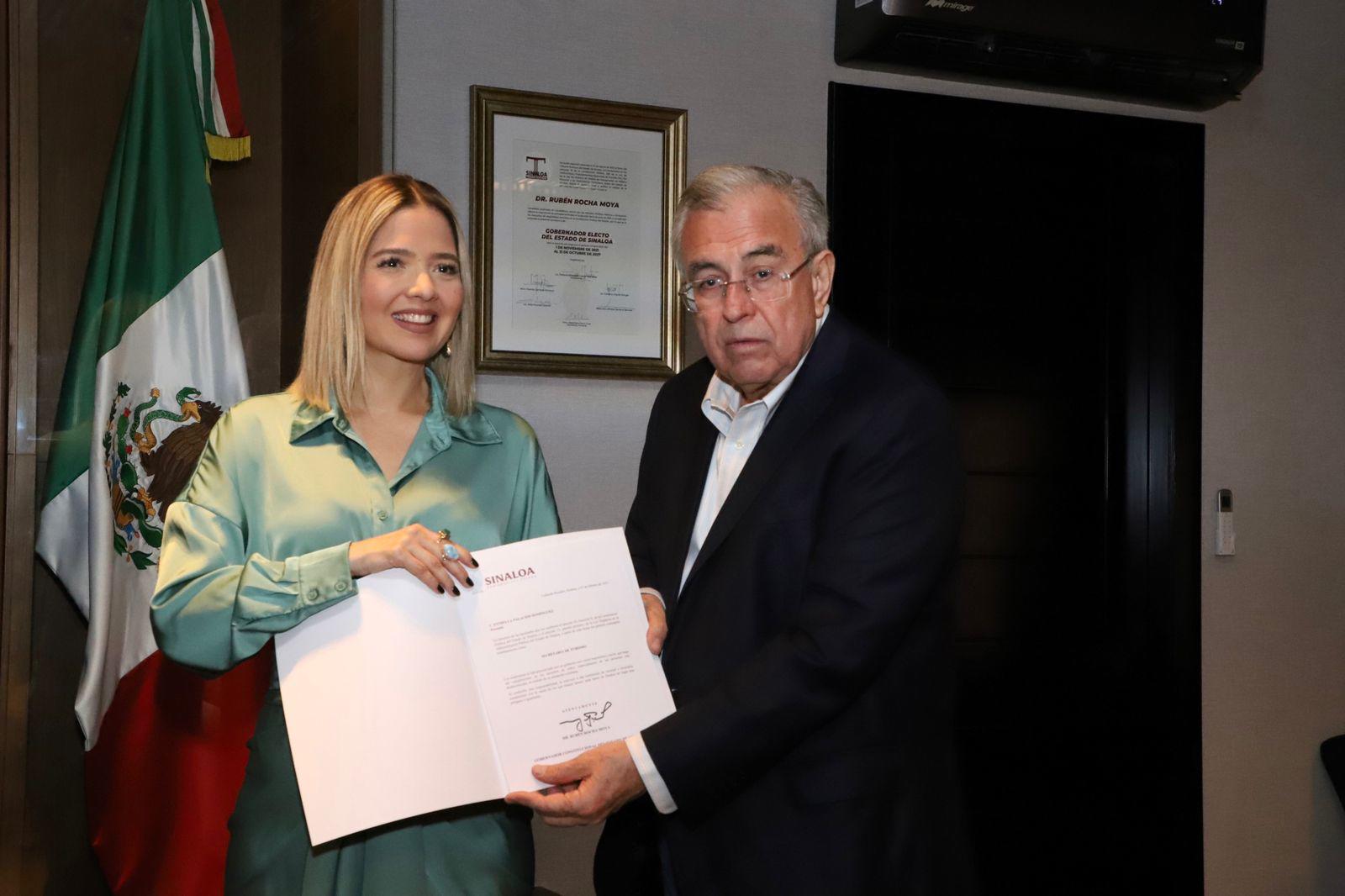 $!Rinde protesta Estrella Palacios como nueva titular de la Secretaría de Turismo