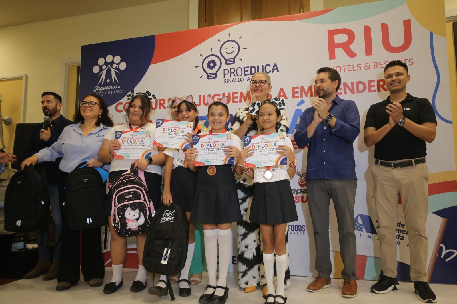 $!Celebran colorido concurso ‘Juguemos a Emprender’, en Mazatlán