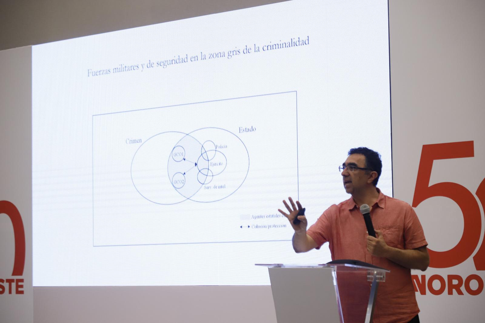 $!En criminalidad no hay asesinos solitarios, ni asesinatos aislados: Guillermo Trejo