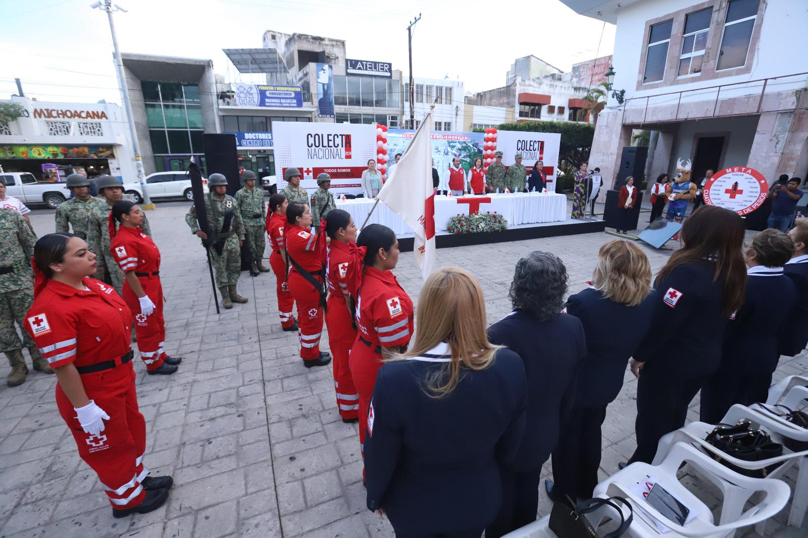 $!Arranca Colecta Nacional 2024 de la Cruz Roja Mazatlán con la meta de recabar $4.4 millones