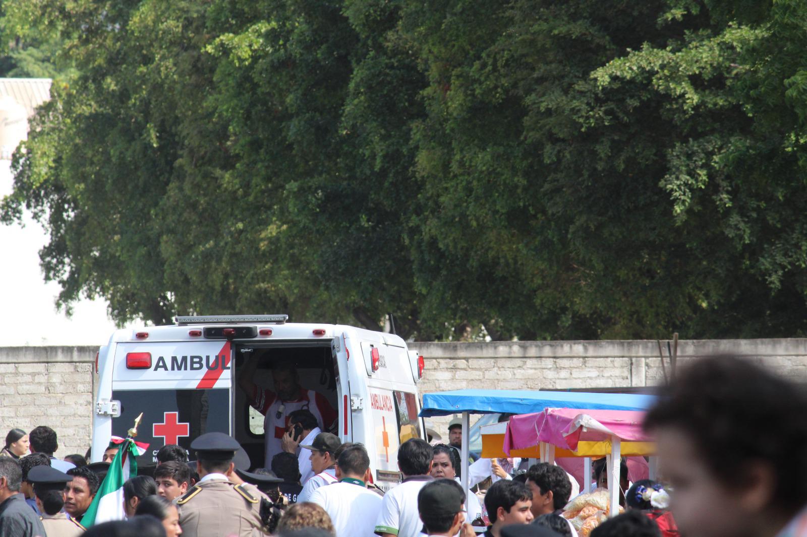 $!Servicios de emergencia dan nueve atenciones durante desfile de la Revolución Mexicana en Rosario