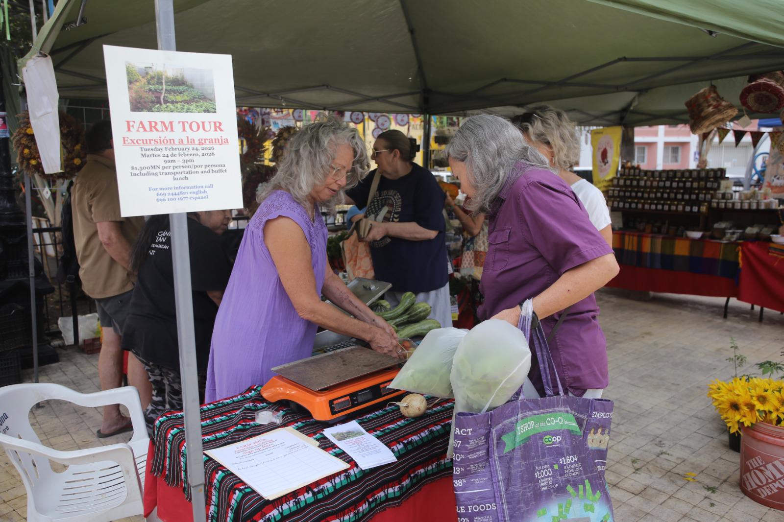 $!Entre compras saludables y rock clásico, el Mercado Orgánico de Mazatlán registra una concurrida jornada