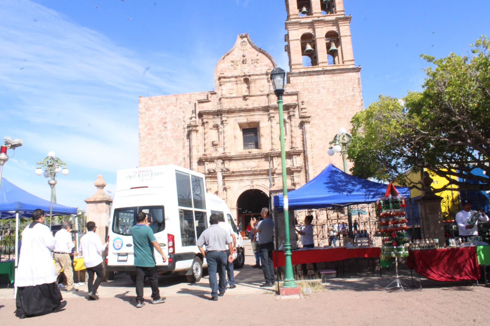 $!Divide a comerciantes resultados en ventas durante la visita de la reliquia de San Judas a Rosario