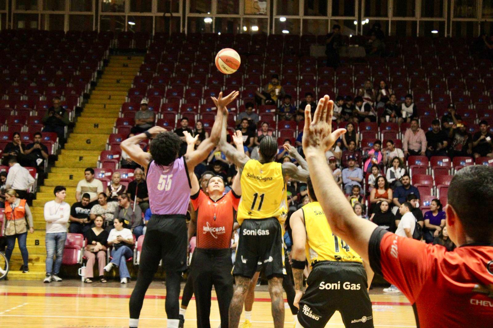 $!Venados Basketball supera a Caballeros en el arranque de la Copa Cibacopa-DIF