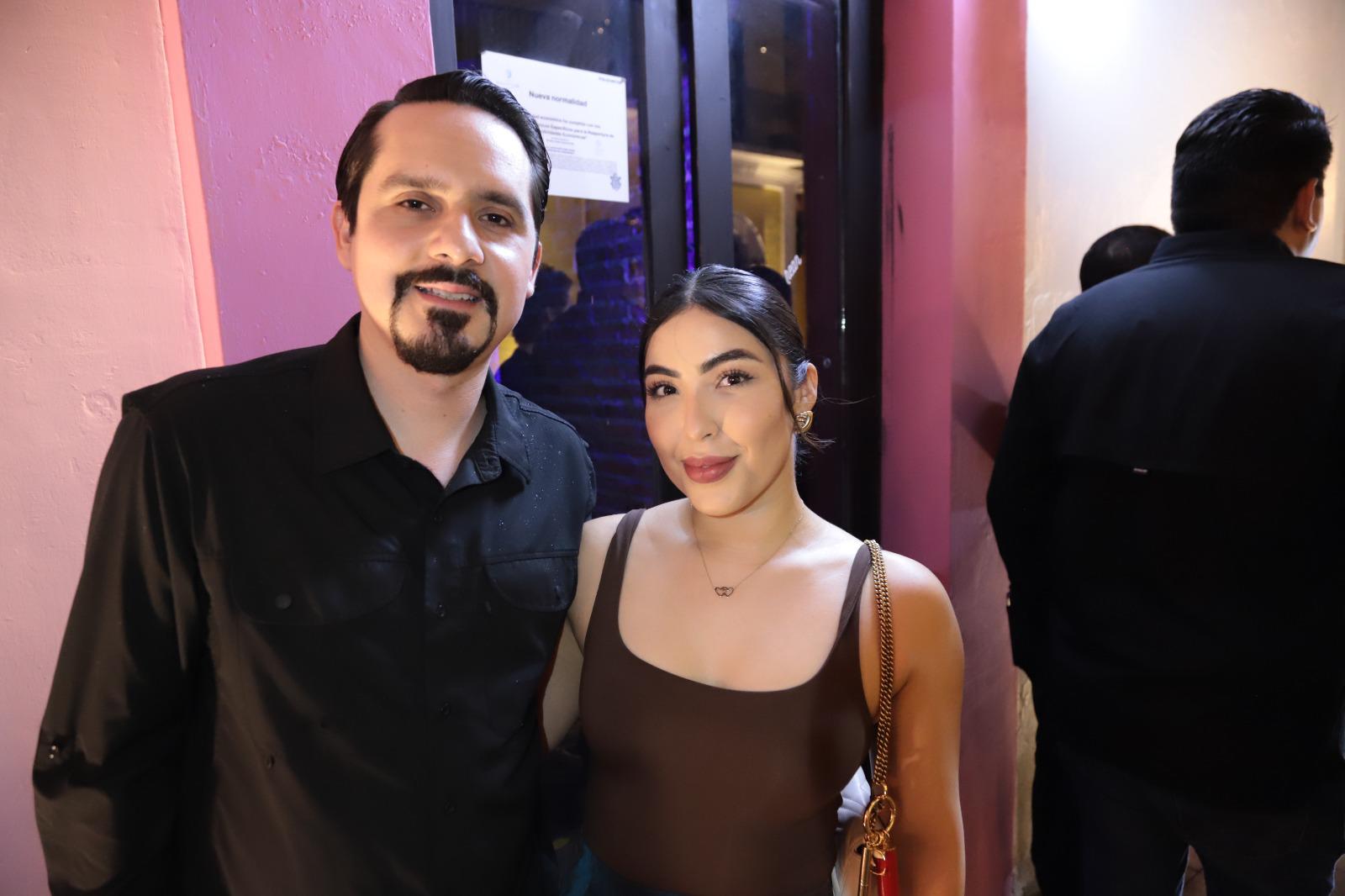 $!Luis Bect y Cinthya Lizárraga.