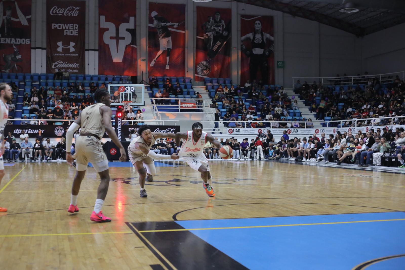 $!Venados Basketball debuta ante su afición con una emocionante victoria sobre Ángeles de la CDMX