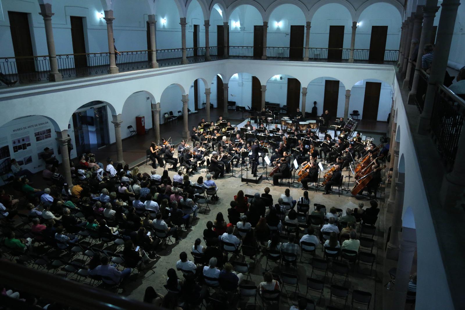 $!El concierto se llevó a cabo en el Museo de Arte de Sinaloa.