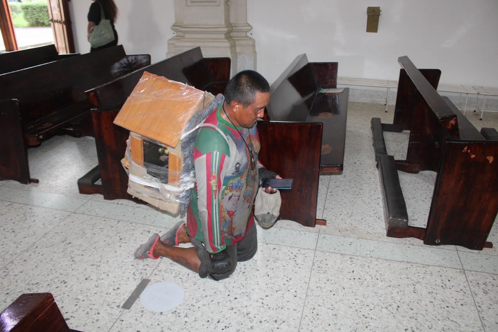 $!Peregrinan en bicicleta desde Yucatán para visitar a la Virgen del Rosario y otros santuarios de México