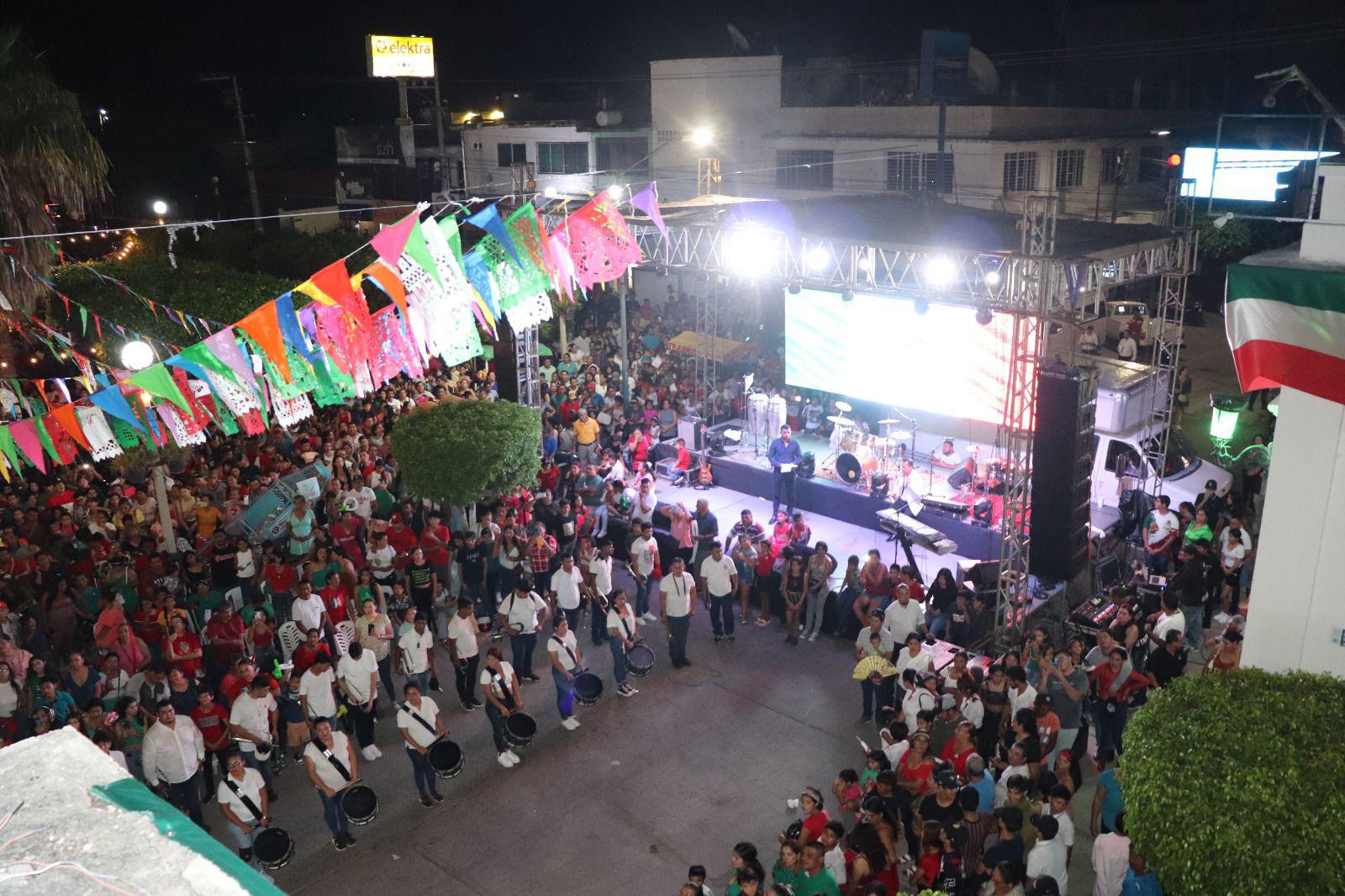 $!Escuinapa celebra Grito de Independencia en su 213 Aniversario