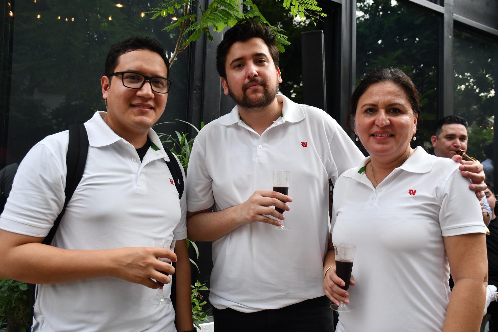 $!Marco Camacho, Miguel Montes e Irma Aguiar.