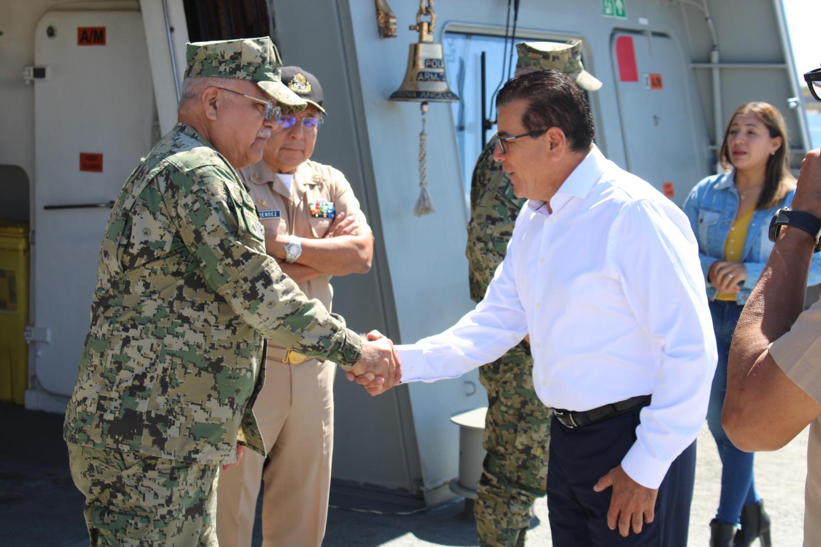 $!Está en Mazatlán el Buque Patrulla de Largo Alcance ‘Benito Juárez’ de la Marina y se puede visitar este martes