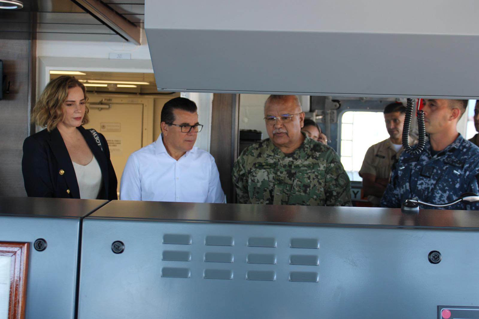 $!Está en Mazatlán el Buque Patrulla de Largo Alcance ‘Benito Juárez’ de la Marina y se puede visitar este martes