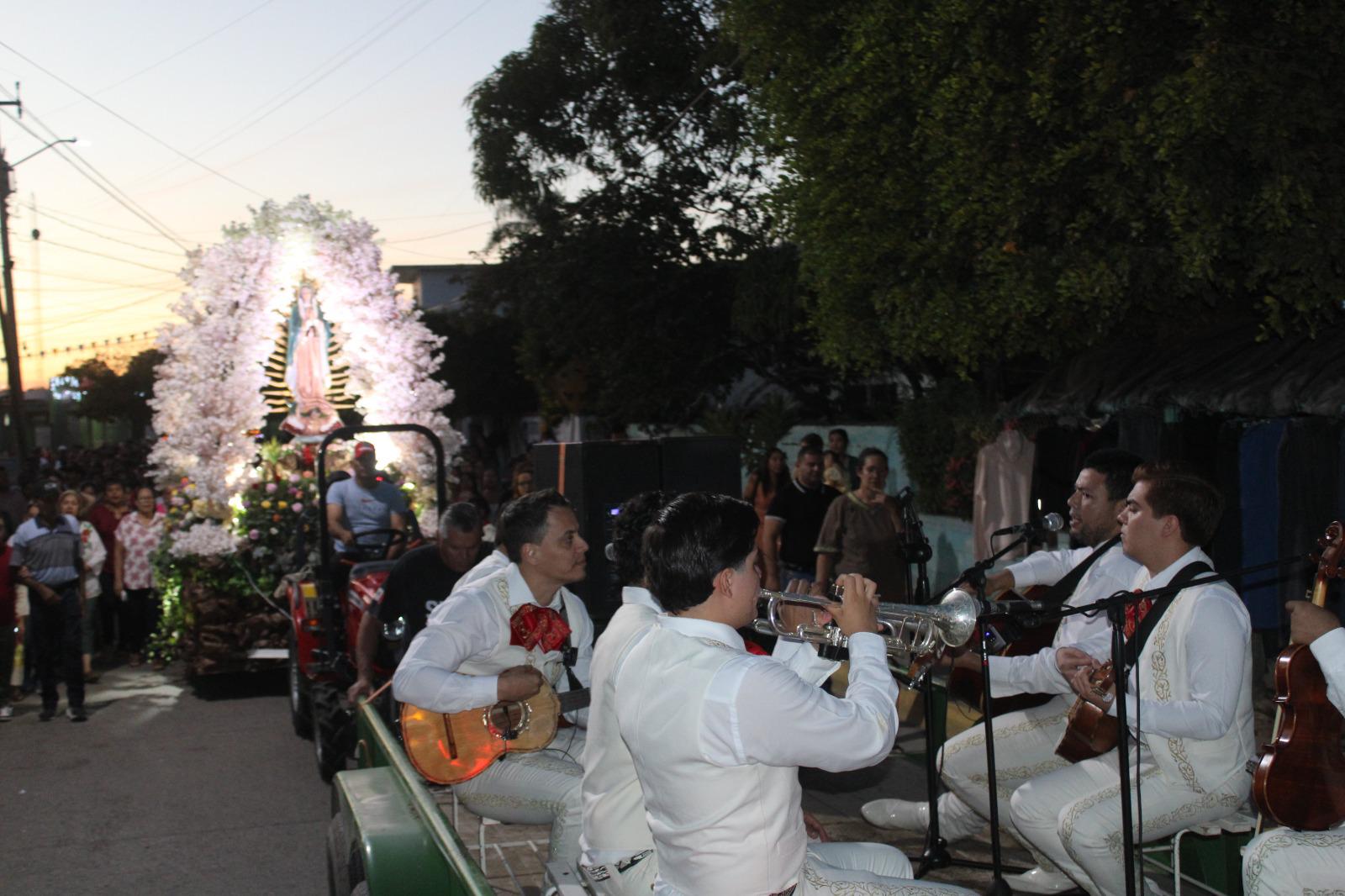 $!Creciente el fervor guadalupano durante celebración en Rosario