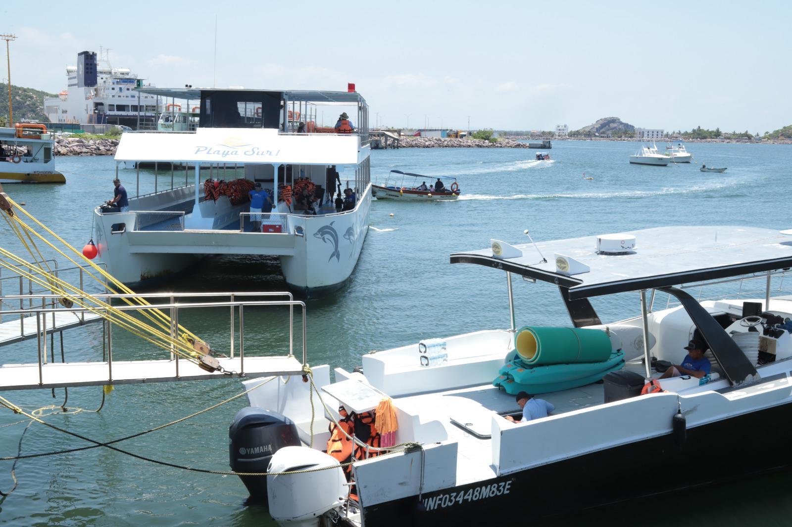 $!Son los paseos en la bahía, de los atractivos de Mazatlán más pedidos por turistas
