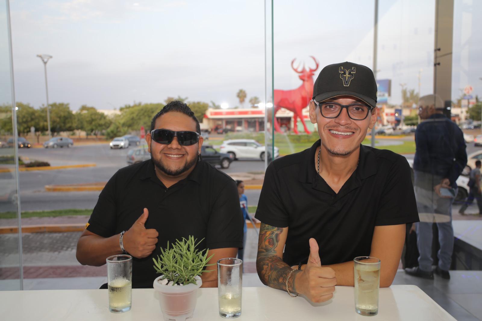 $!Julio Rua y Érick Salgado.