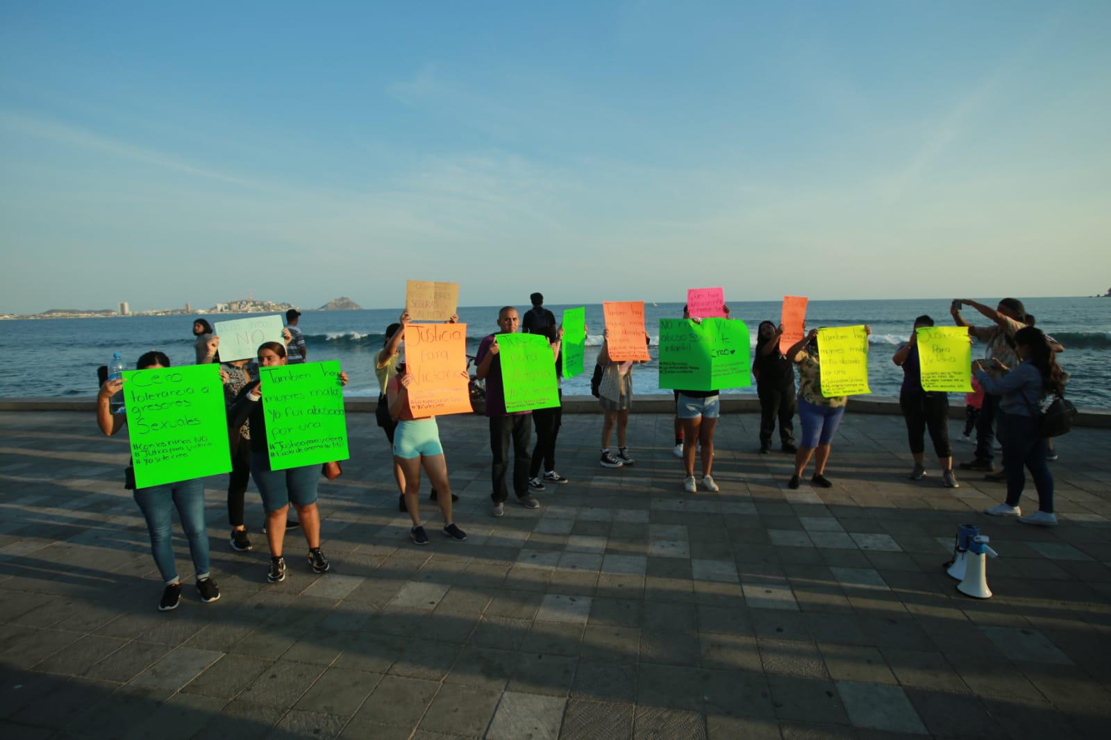 $!Piden justicia para menor abusada en kínder de Mazatlán