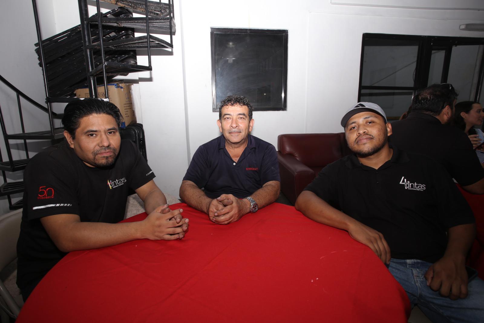 $!Salvador Maldonado, Víctor Sosa y Eduardo López.