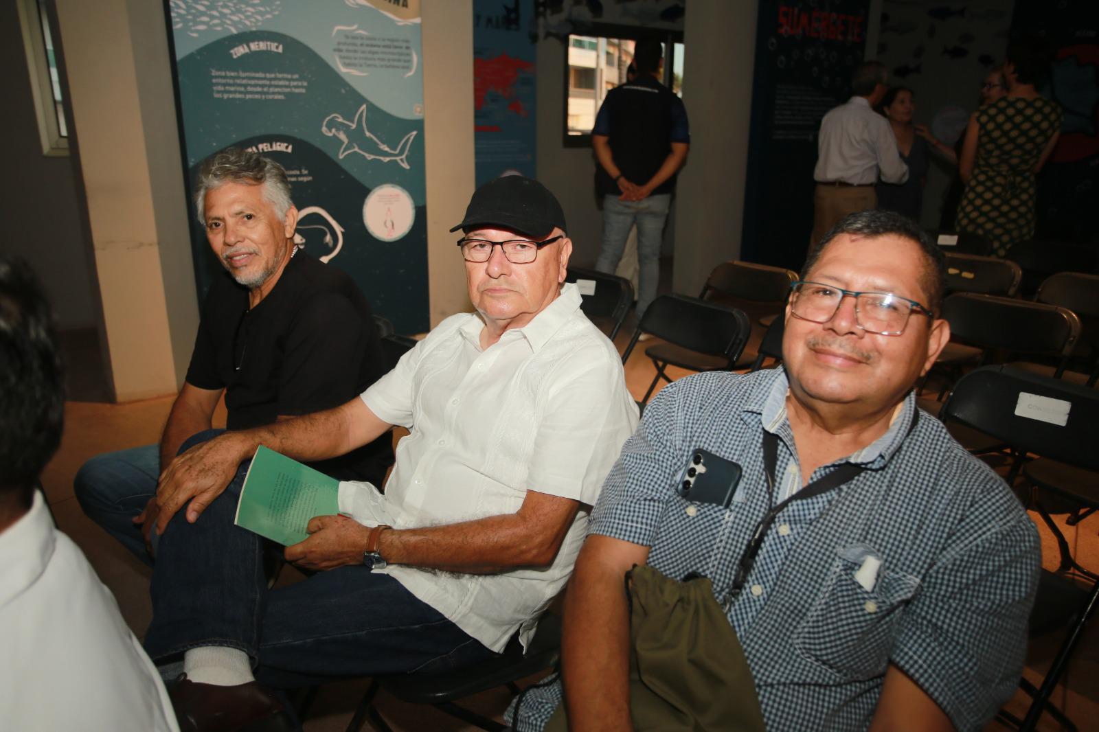 $!Jorge Gárate, Pedro Brito y Óscar Barboza.