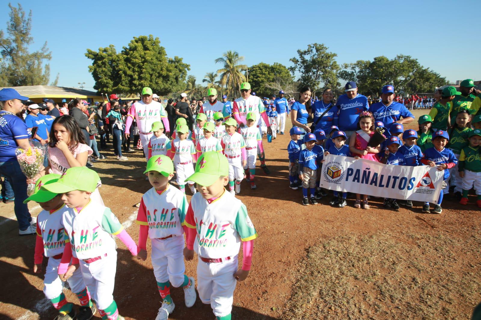 $!Inauguran edición 50 de Beisbol Infantil y Juvenil del Muralla