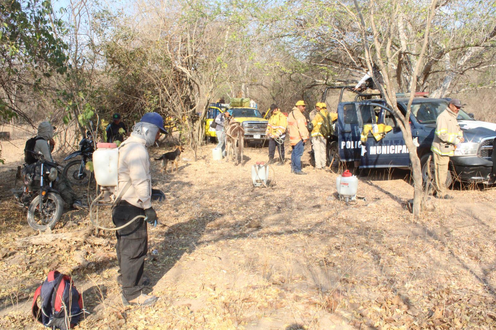 $!Comisario de Balamo afirma que han vivido días críticos por incendio en el Yauco
