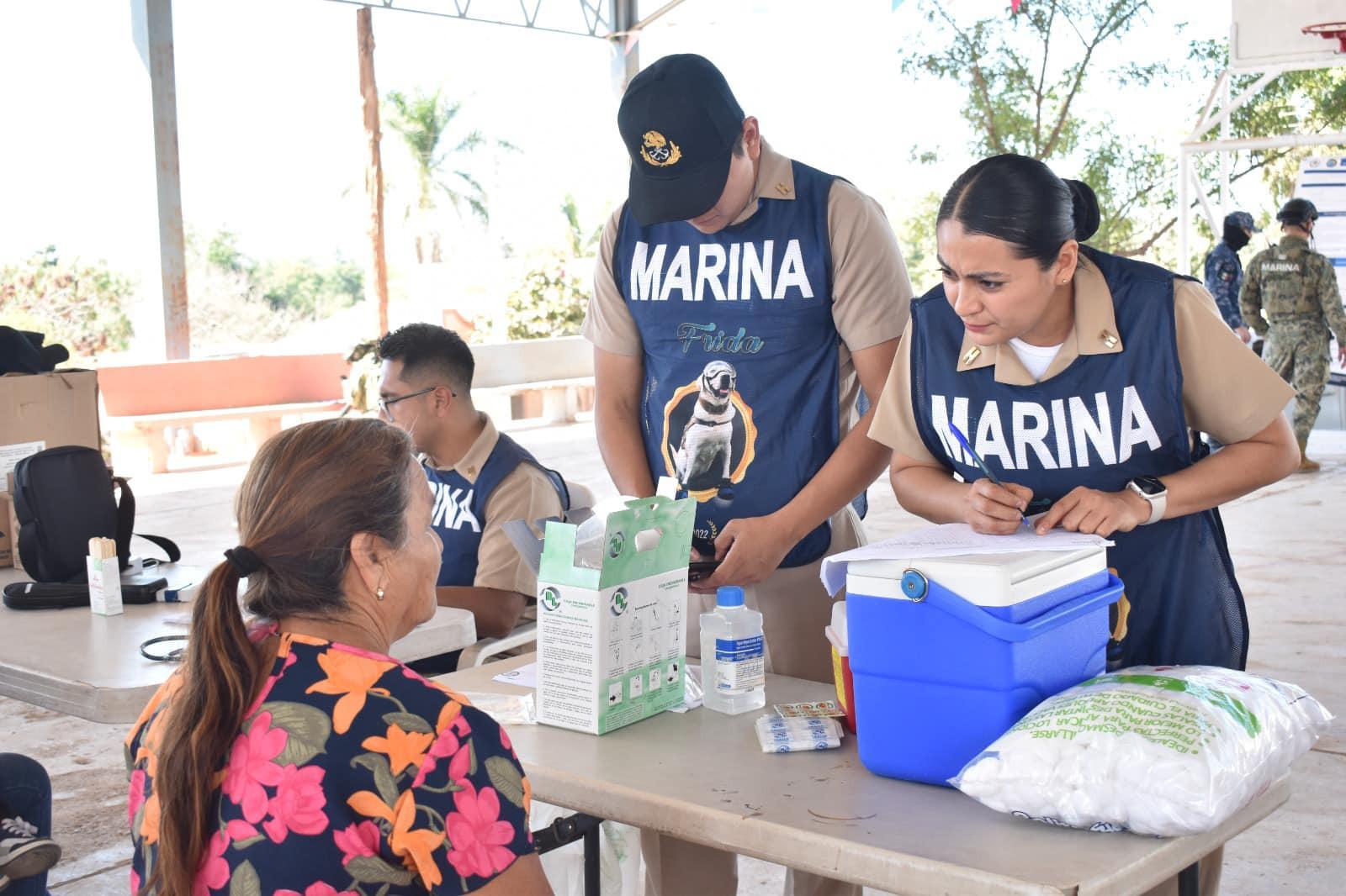 $!Llegarán servicios gratuitos a El Espinal y Ensenada, en Elota, con apoyo de la Marina