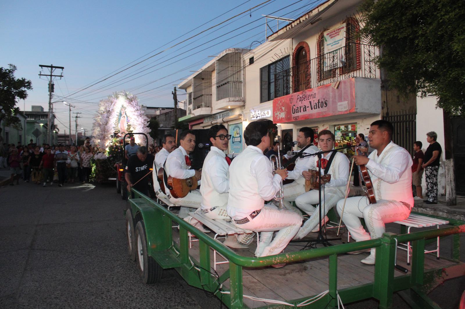 $!Creciente el fervor guadalupano durante celebración en Rosario