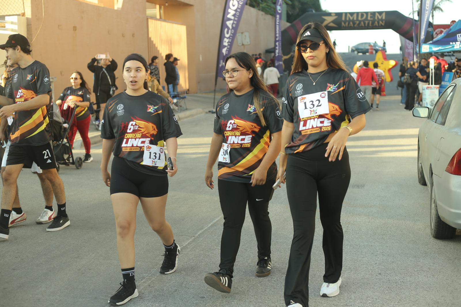 $!Justin Rendón y Ana Llorente conquistan la Carrera Lince 5K 2026 en Mazatlán