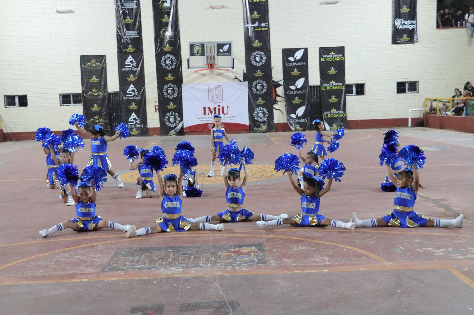 $!Conalep y Secundaria Maestro Julio Hernández triunfan en encuentro de porristas en Rosario