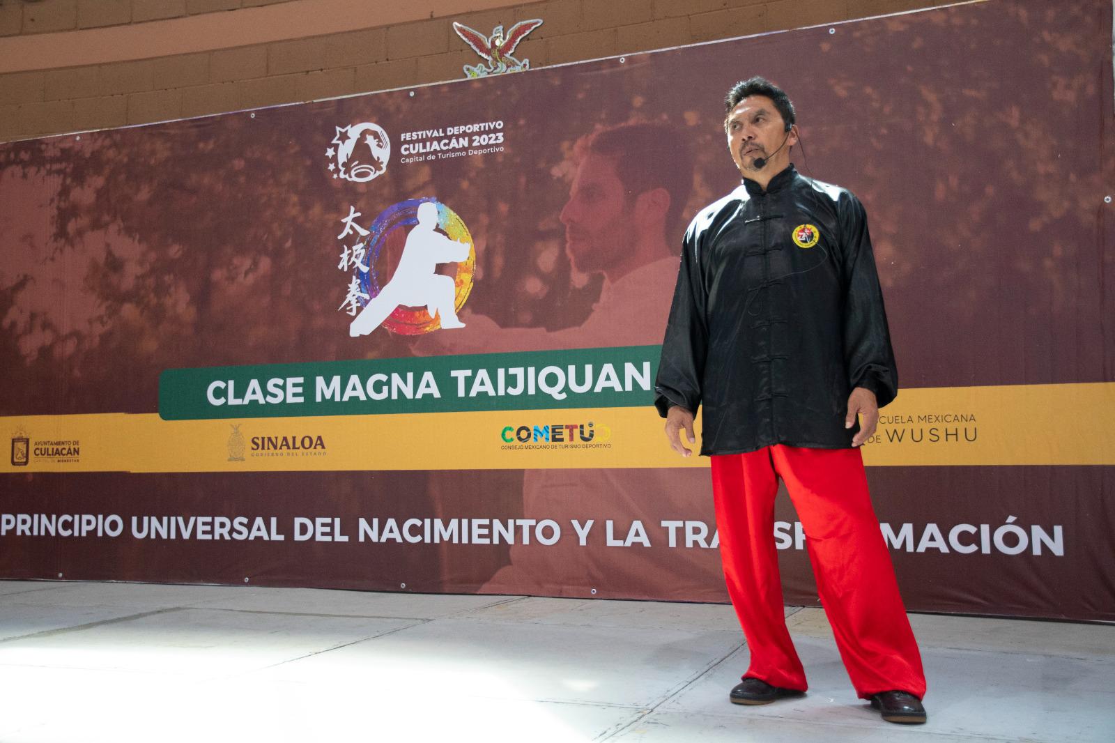 $!Realizan Clase Magna de Taijiquan en el Centro de Alto Rendimiento