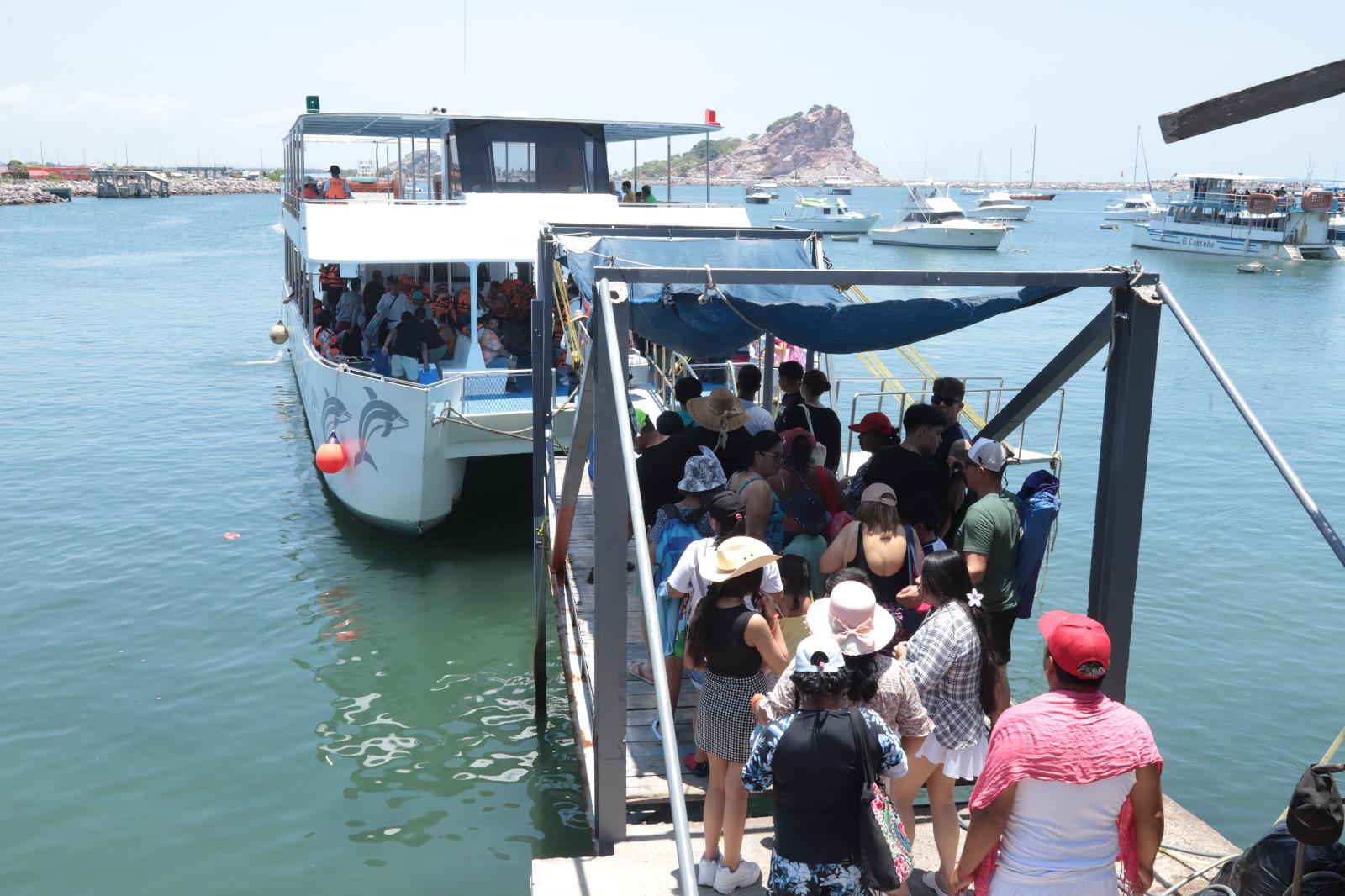 $!Son los paseos en la bahía, de los atractivos de Mazatlán más pedidos por turistas