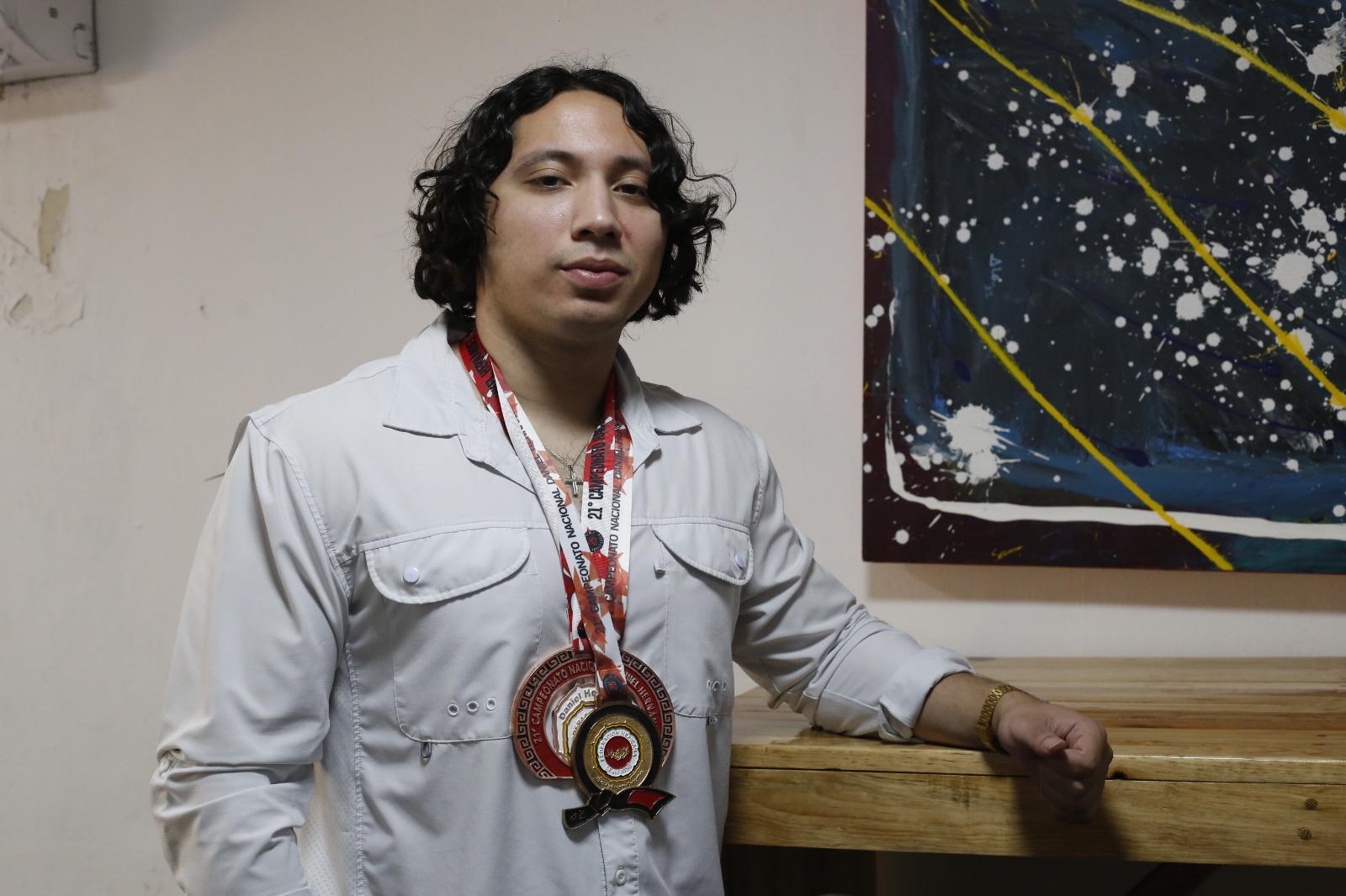 $!Erick García, joven de Culiacán, se corona como campeón nacional de Jiu Jitsu en México