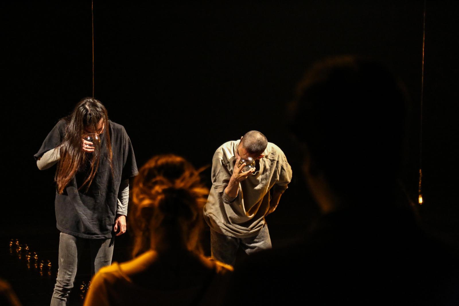 $!La obra es del mazatleco Luis Rubio, junto con Eliana Jiménez y Catalina Torres, interpretada por Eliana Jiménez y Luis Rubio.